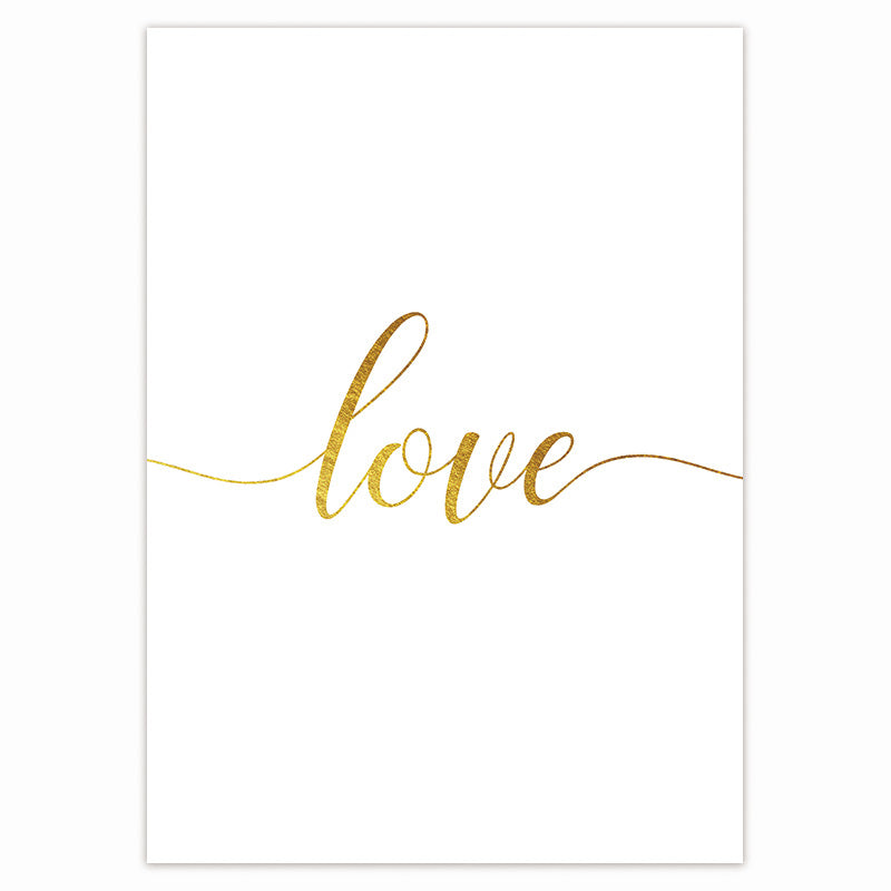 Gold Love Poster
