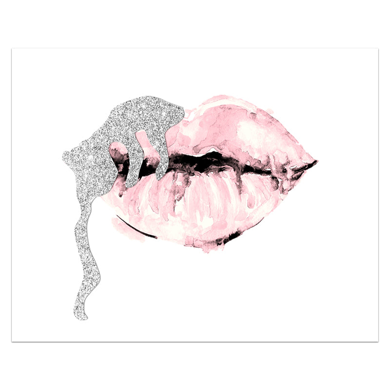 Luscious Lips Poster