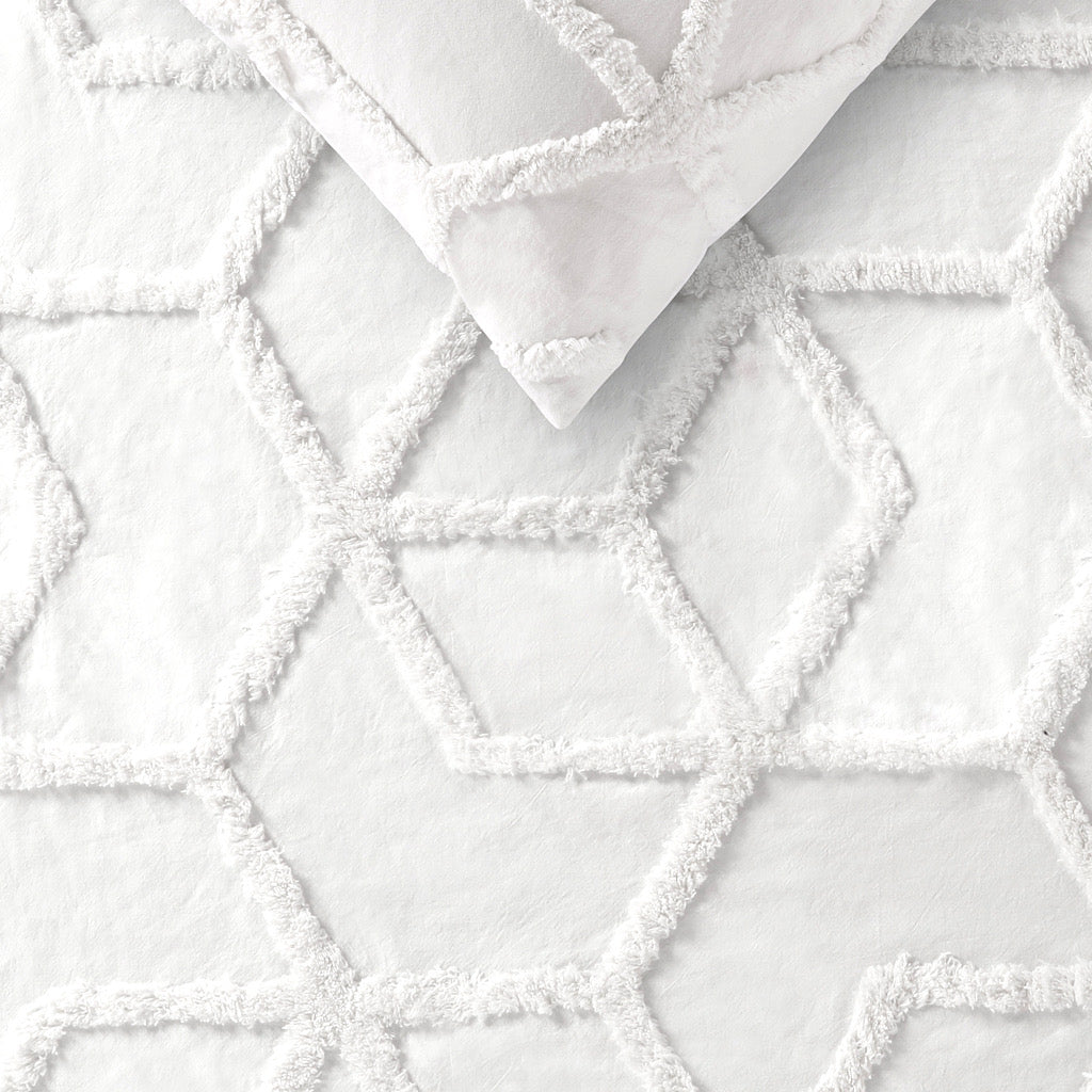 Dreamy White Duvet Cover