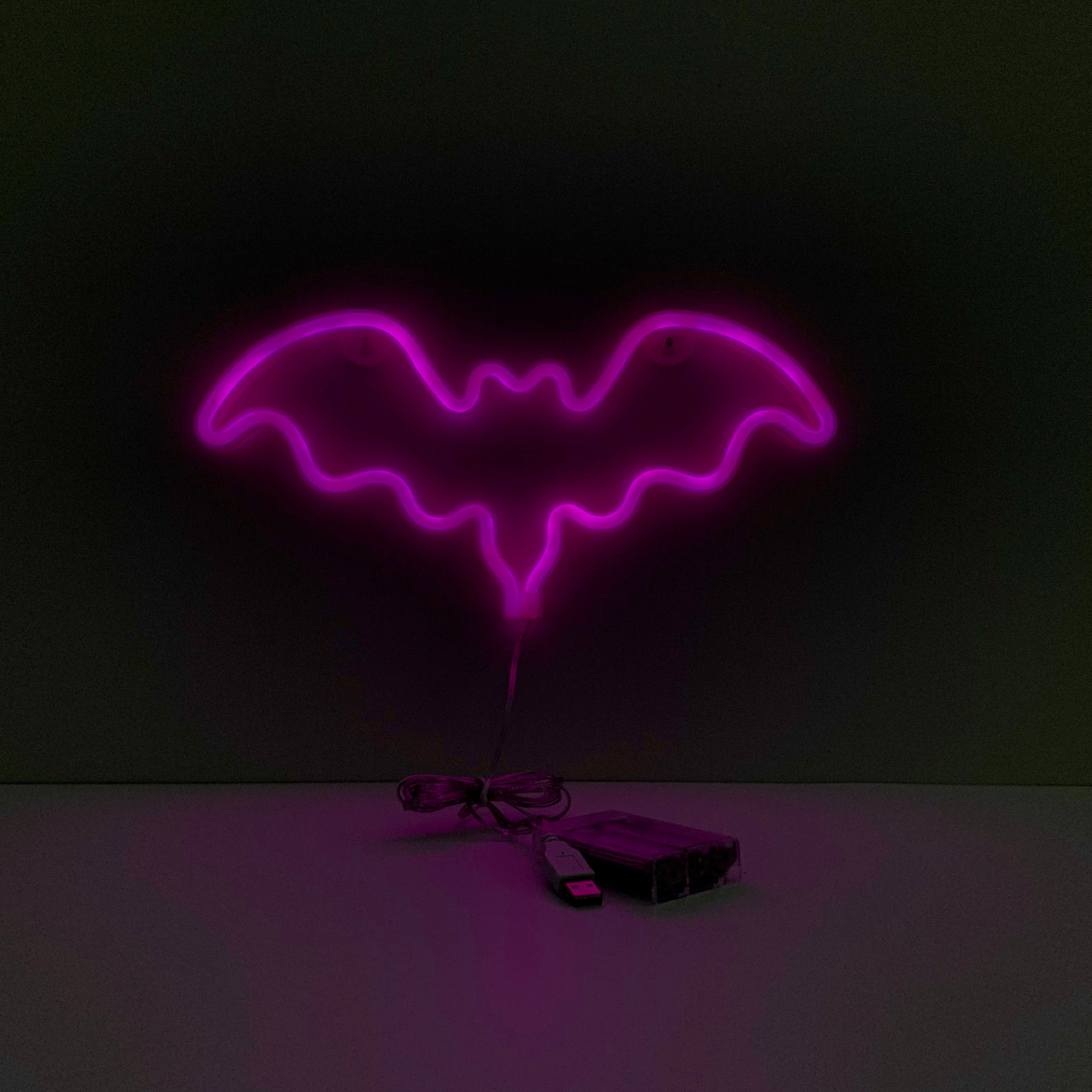 Neon Bat Light