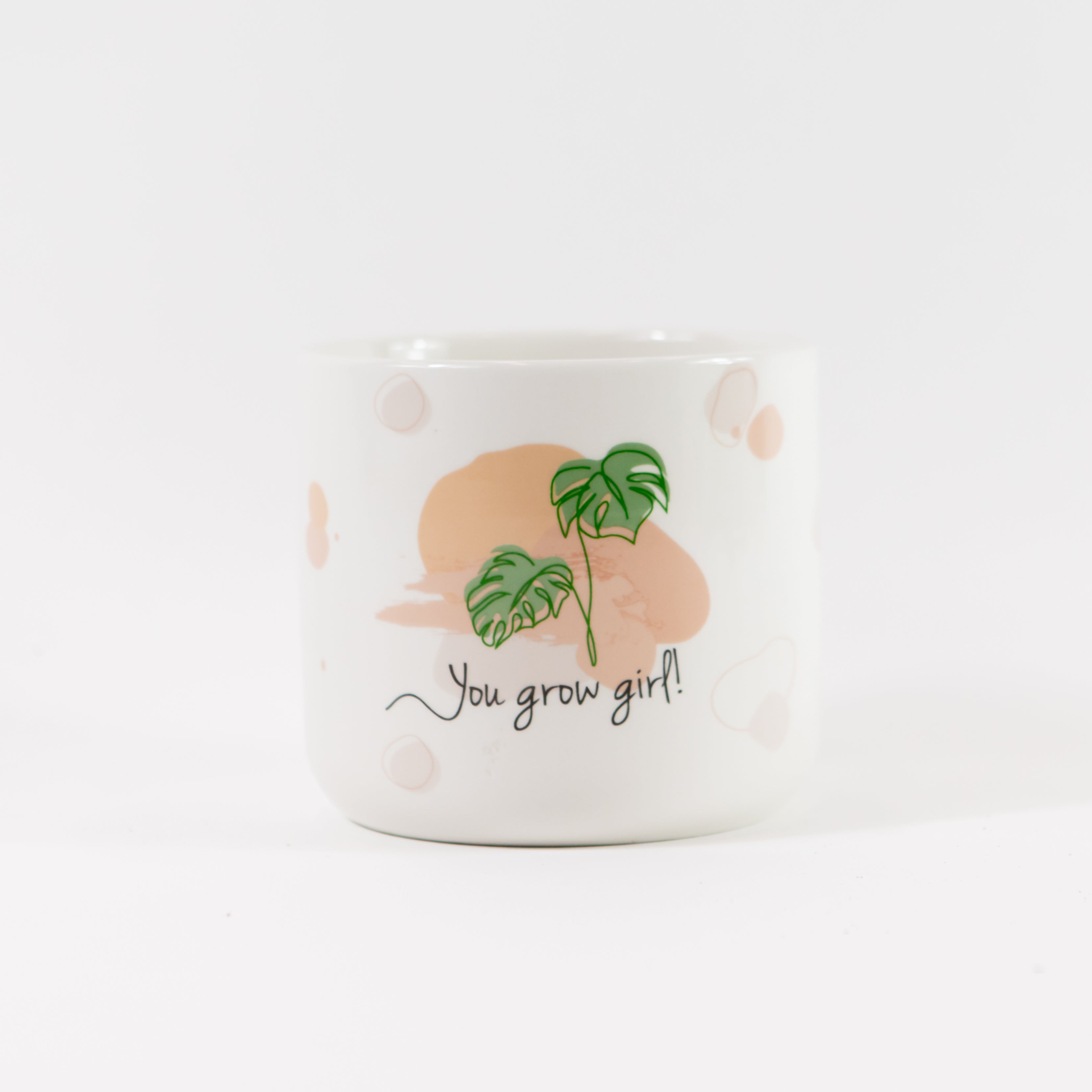 You grow Girl Peach Planter