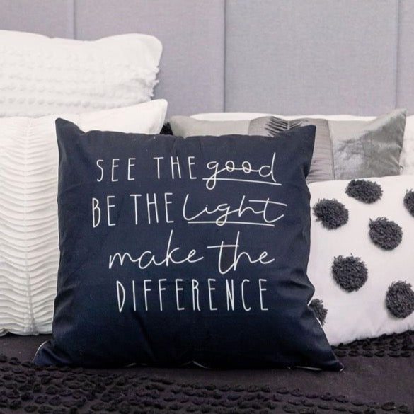 See the Good Printed Cushion